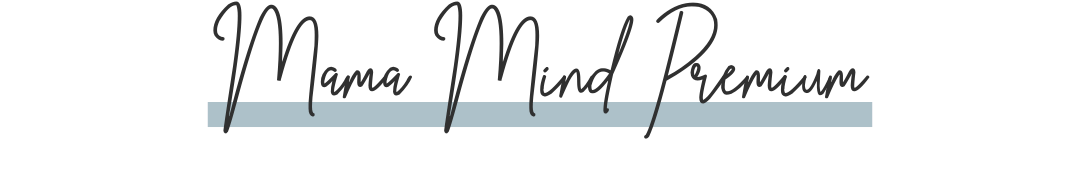 Mama Mind Premium blau mitte
